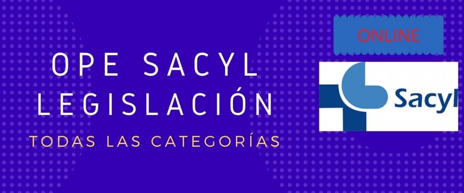 2022/23 CURSO OPE SACYL - LEGISLACI&Oacute;N