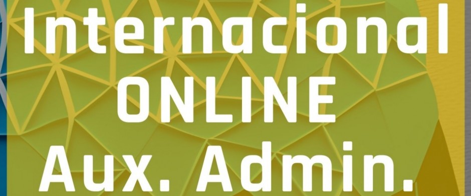 I CONGRESO INTERNACIONAL ONLINE PARA AUX. ADMIN.