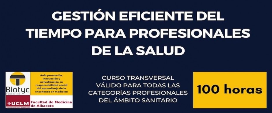 GESTI&Oacute;N EFICIENTE DEL TIEMPO PARA PROFESIONALES DEL &Aacute;MBITO SANITARIO