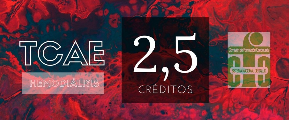 1. CONCEPTOS EN HEMODI&Aacute;LISIS PARA TCAE - 2,5 CR&Eacute;DITOS