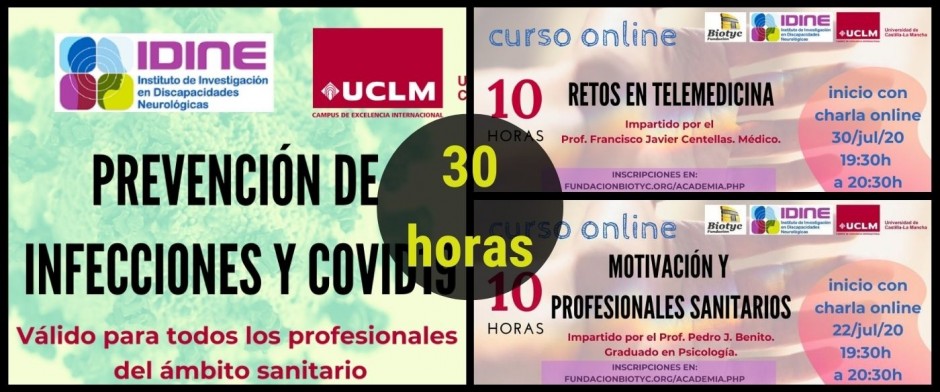 PACK 30 HORAS - 3 CURSOS TODAS LAS CATEGORÍAS